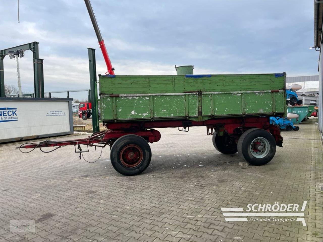 Anhänger typu Deutz-Fahr KIPPER | TROCKNUNGSWAGEN, Gebrauchtmaschine v Wildeshausen (Obrázok 7)